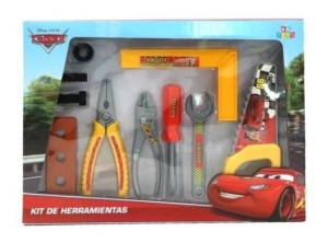 Set De Herramientas Cars En Caja Ax Toys 7147