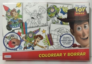Colorear Y Borrar Toy Story 4 Tapimovil 7936