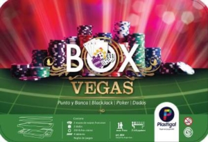 Vegas Poker Black Jack Pase Ingles Punto Box Plastigal 0804