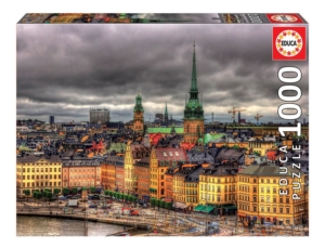 1000 Views Of Stockholm, Sweden Puzzles 1000 Pzs Educa 7664