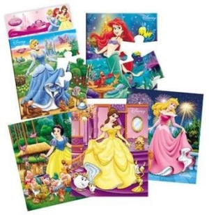 2 Puzzle Disney Princesas Tapimovil 7855
