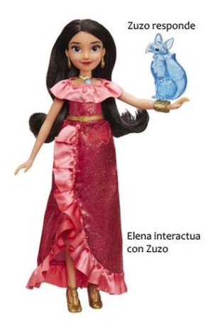 Elena Fashion Doll With Magic Princesas Hasbro 0108