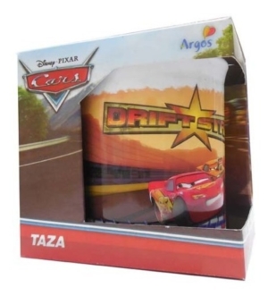 Caja Taza Cars 7224 Argos Infantil Licencia