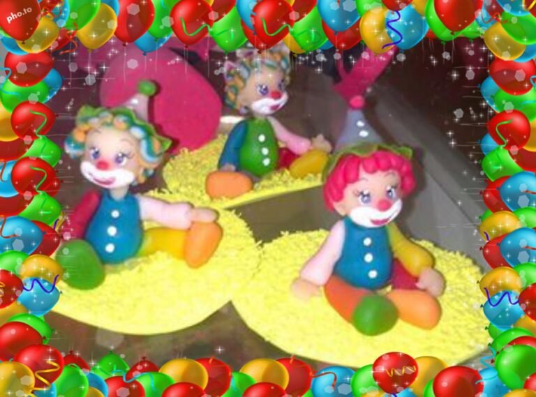 Qué tipos de adornos para tortas se pueden hacer en porcelana fría 28 adornos de tortas en porcelana fria coloridos