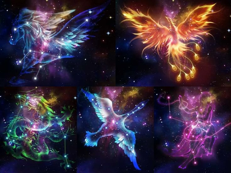 caballeros del zodiaco en constelaciones