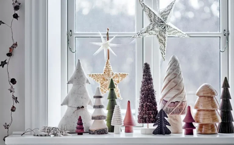 calendario de adviento decorado con estilo