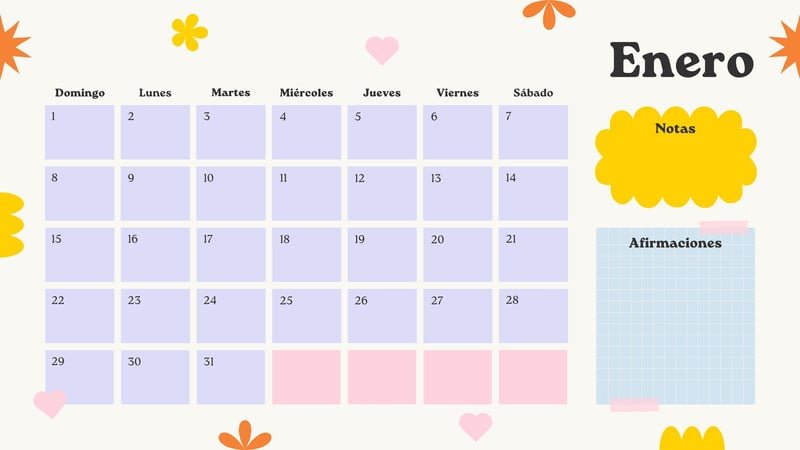 Qué días tiene el calendario de este mes en Argentina