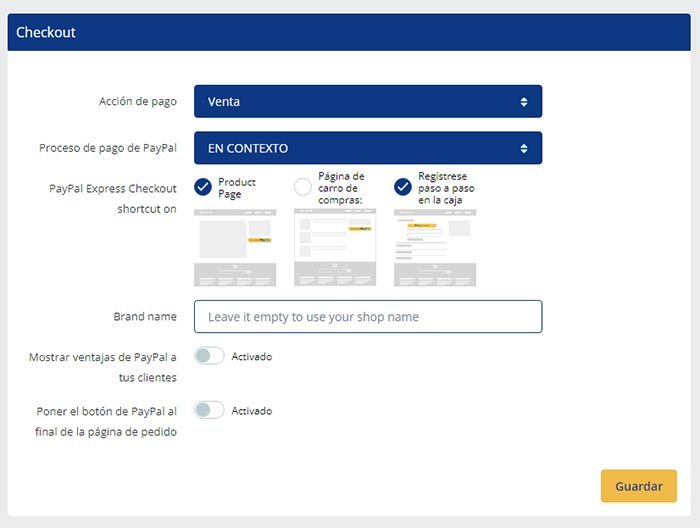 compras en linea con paypal en accion