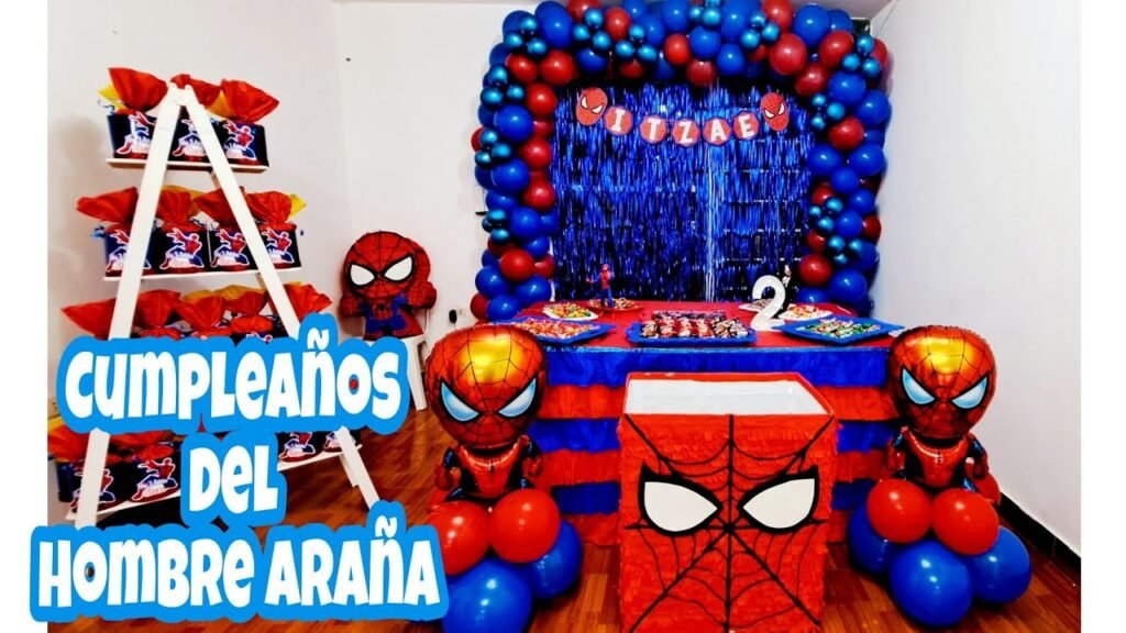 Cómo organizar un cumpleaños temático del Hombre Araña