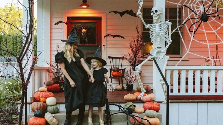 decoracion espeluznante para halloween en casa