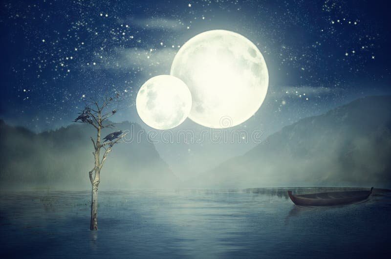 Es posible ver dos lunas en el cielo y qué significa