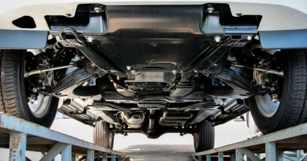 esquema del tren delantero de un coche