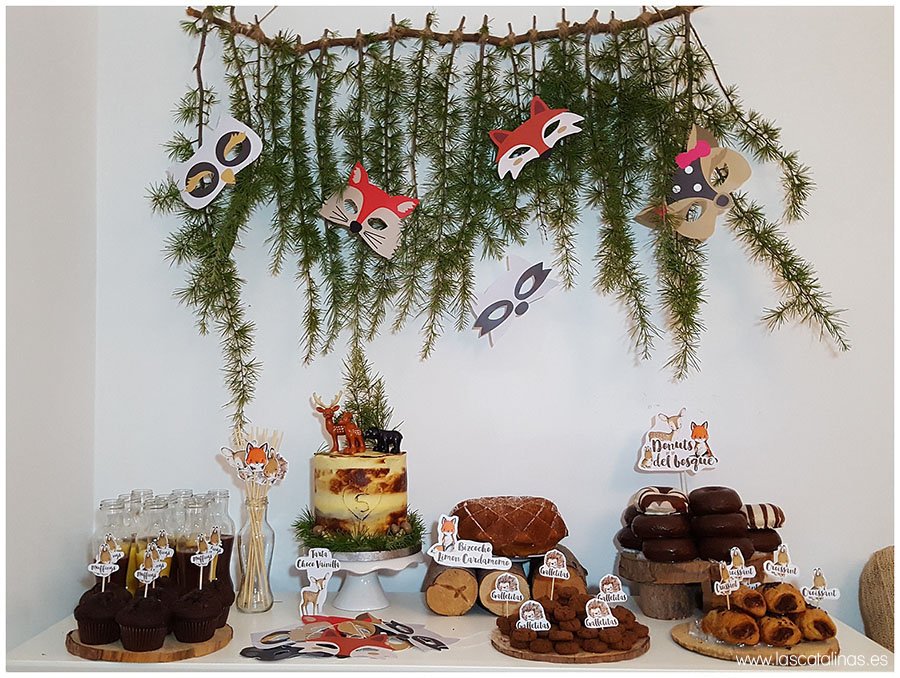 Cómo decorar una fiesta de cumpleaños con tema de animales del bosque 5 Cómo decorar una fiesta de cumpleaños con tema de animales del bosque