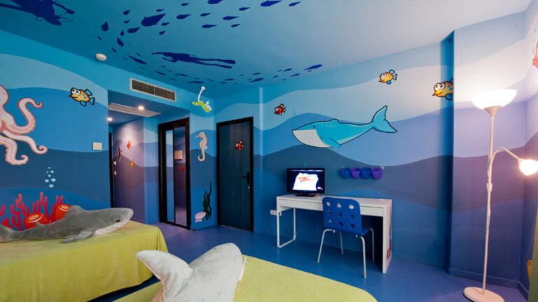 fondo marino colorido para habitacion infantil