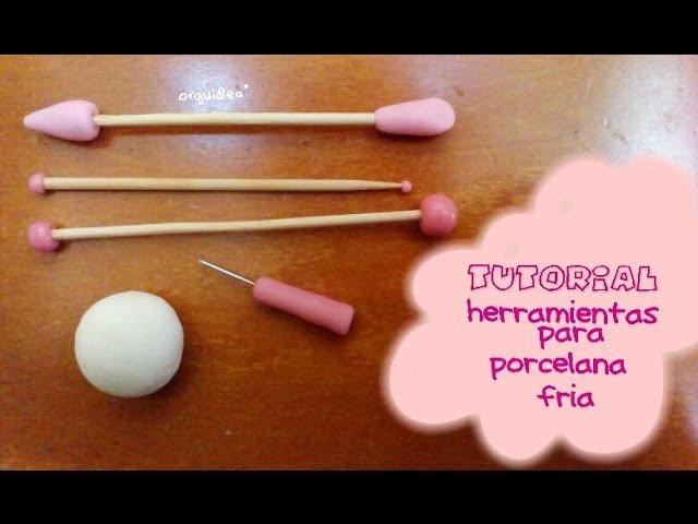 Qué herramientas son esenciales para trabajar con porcelana fría