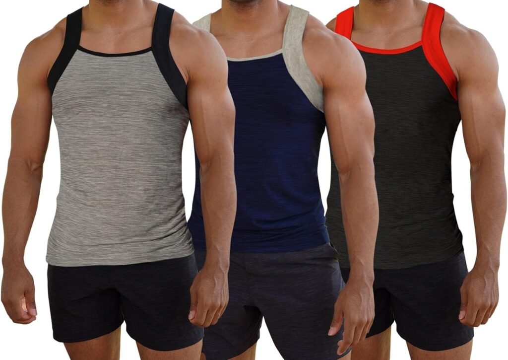 Dónde comprar camisetas sin mangas para hombre cómodas y estilosas