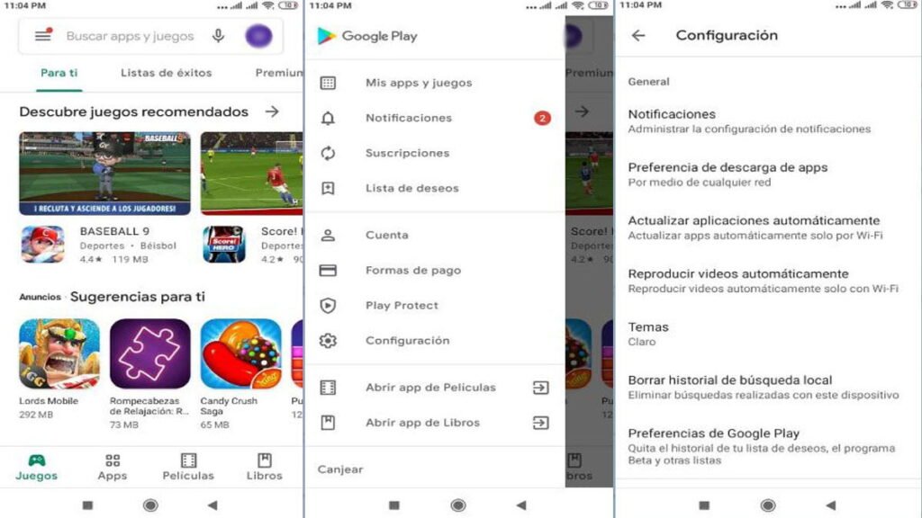 Cómo puedo borrar el historial de descargas en Play Store