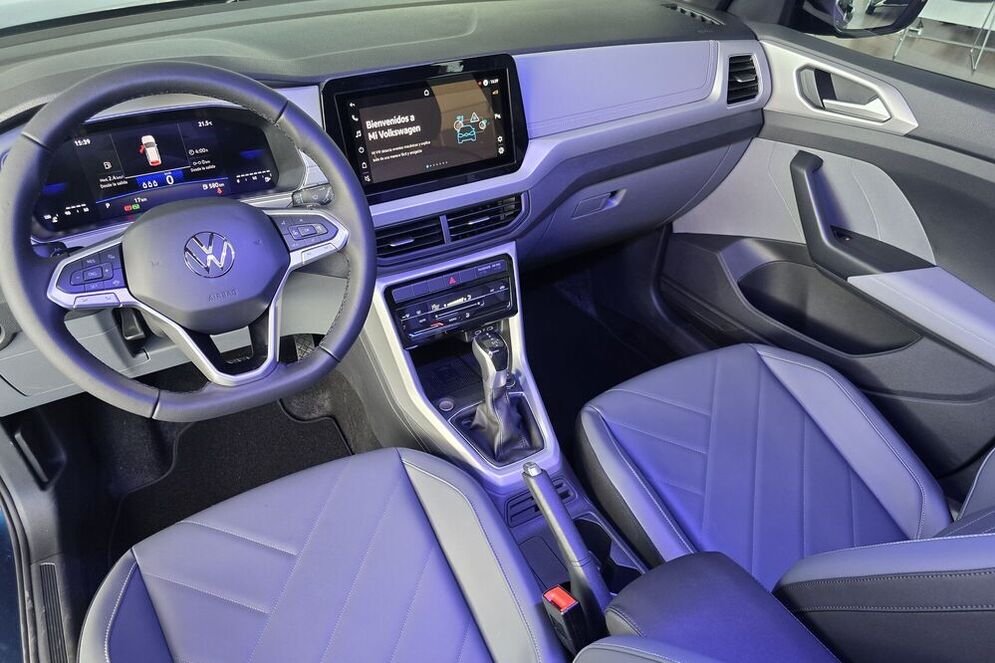 Qué características tiene el interior del VW T-Cross