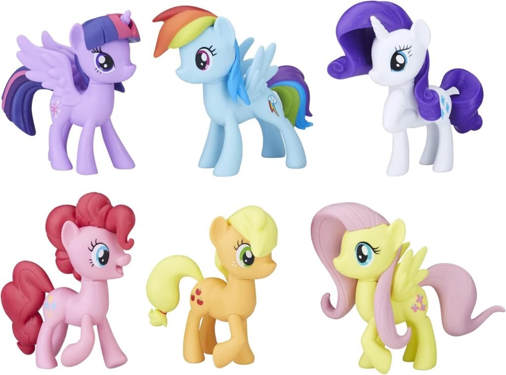 juguetes de my little pony coloridos y variados
