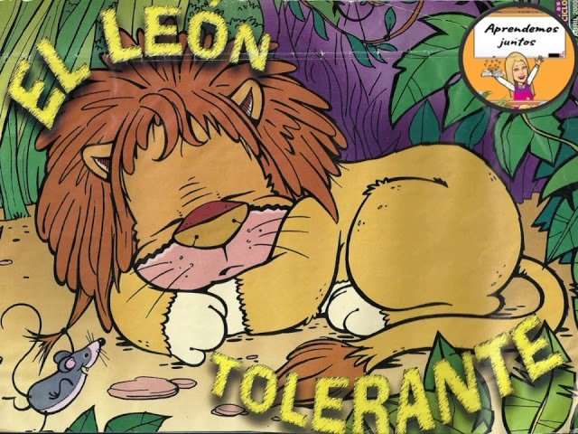 leon y raton juntos en armonia