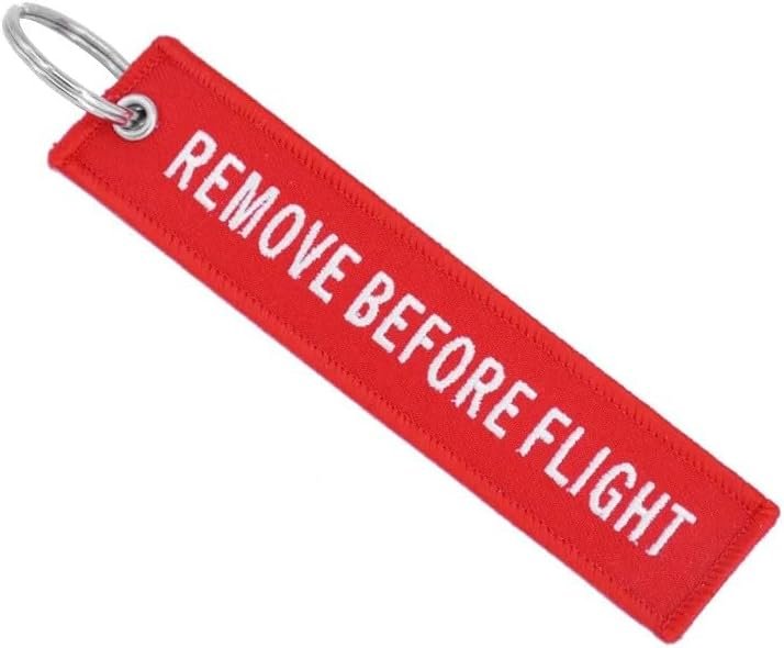 Qué es un llavero “Remove Before Flight” y para qué sirve