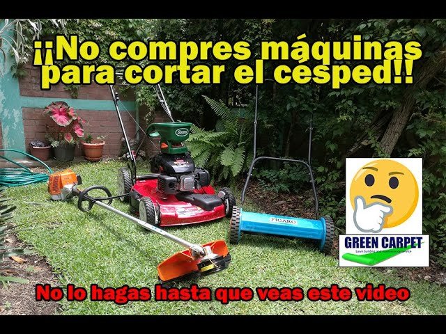 Qué características tiene una máquina de cortar pasto naftera