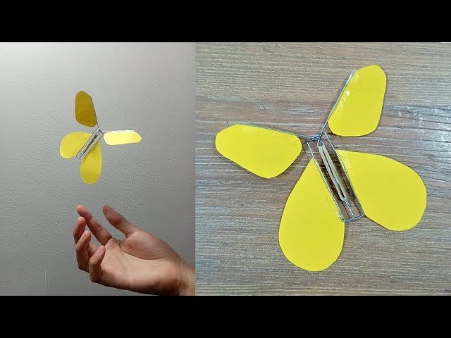 Cómo hacer mariposas de papel que realmente vuelan 5 Cómo hacer mariposas de papel que realmente vuelan