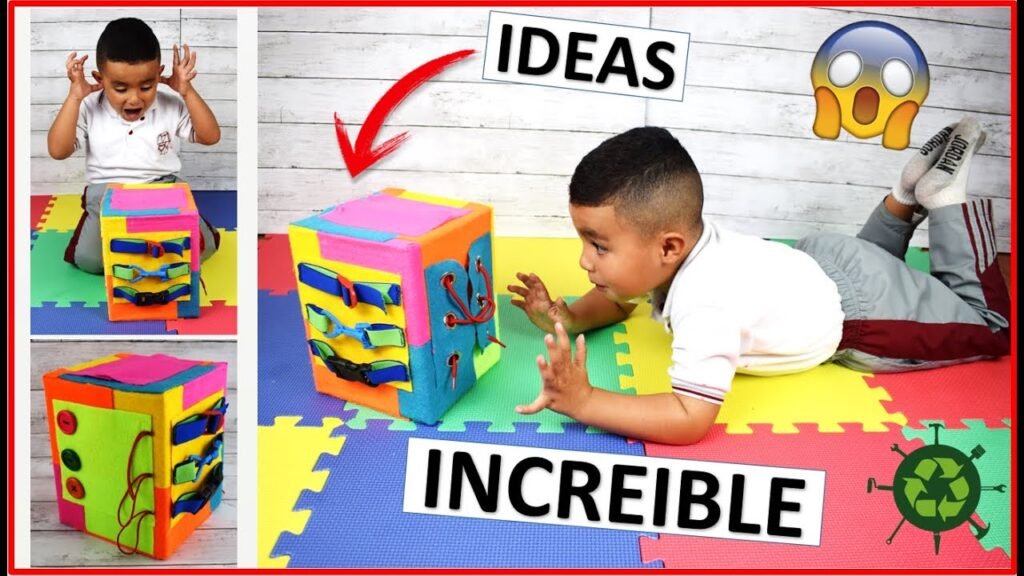 Qué beneficios ofrece un cubo didáctico de tela para los niños