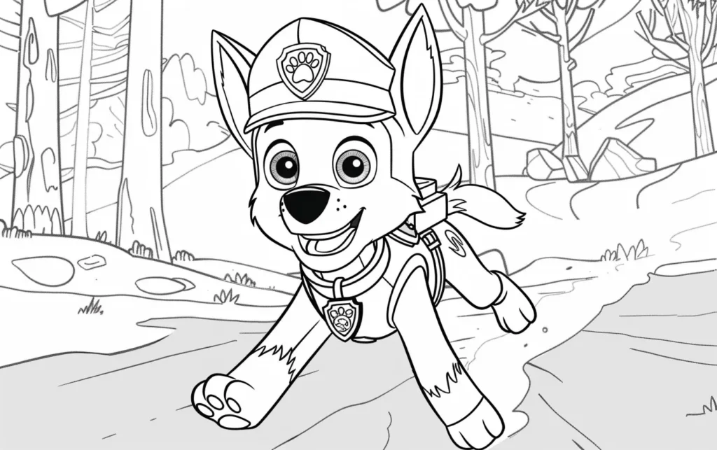 Cómo encontrar dibujos de Paw Patrol para colorear gratis