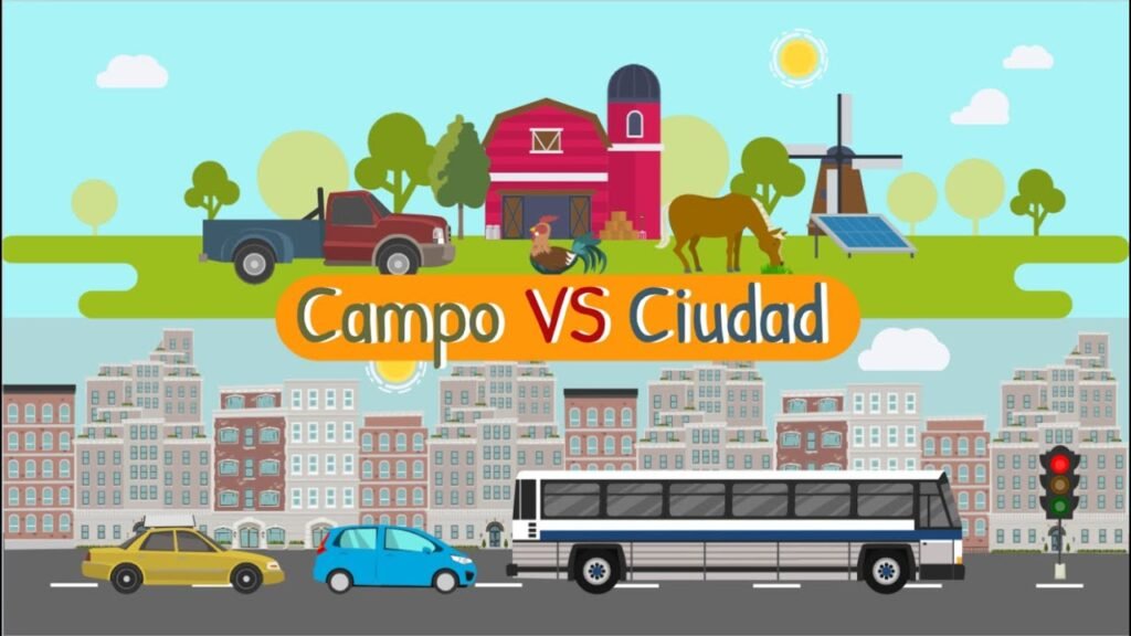 Qué diferencias y similitudes hay entre el campo y la ciudad para niños 8 Qué diferencias y similitudes hay entre el campo y la ciudad para niños