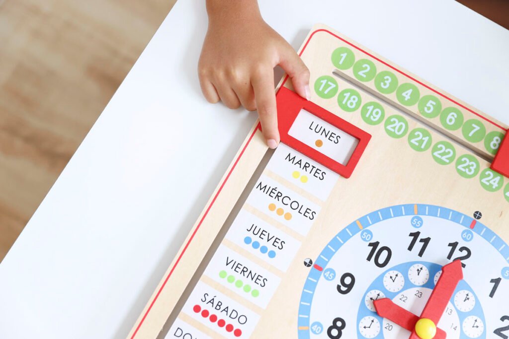 Cómo enseñarles a los niños los días de la semana de forma divertida