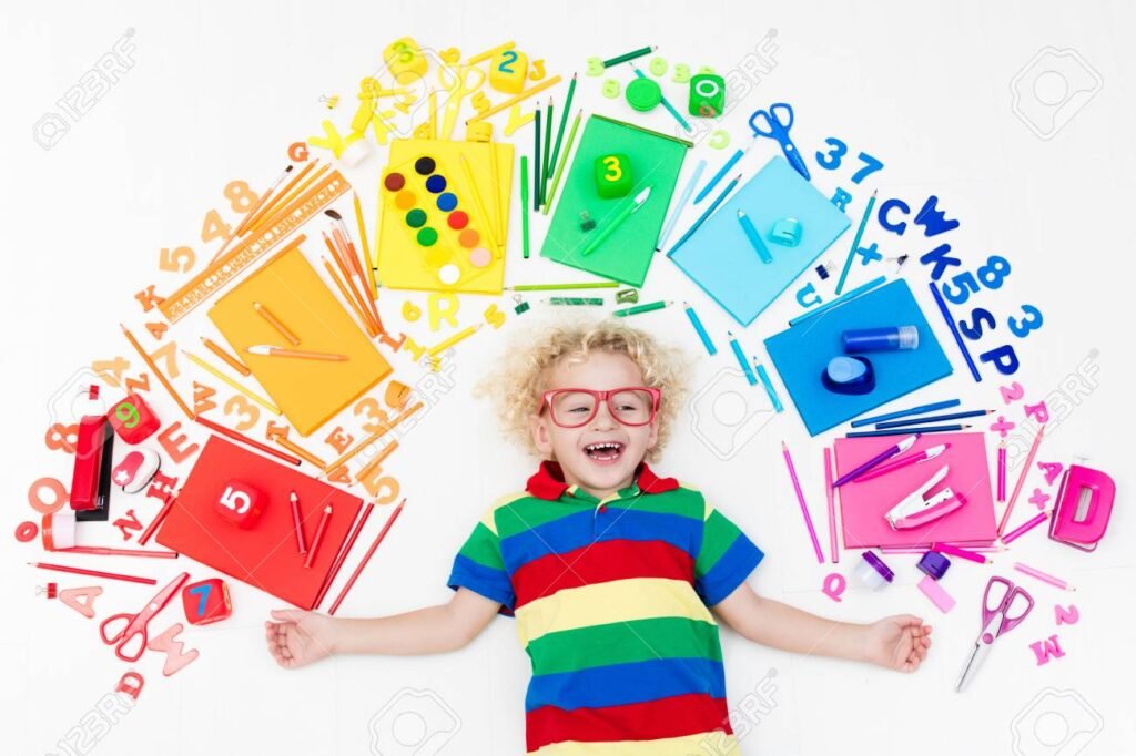 Cómo enseñar los útiles escolares en inglés a los niños de forma efectiva