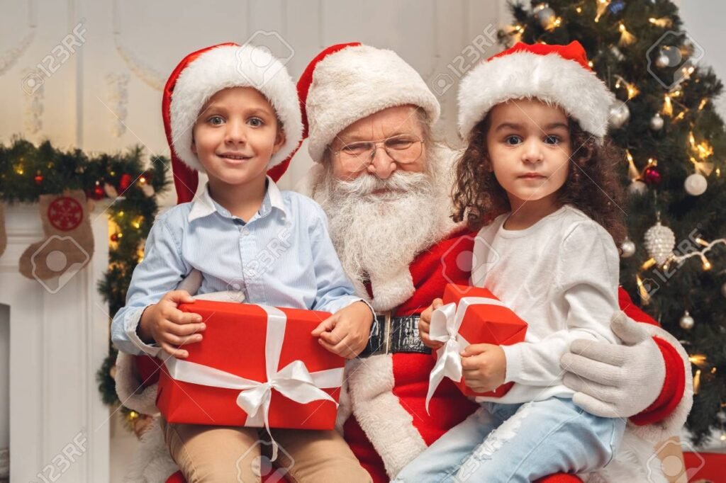 Dónde puedo encontrar divertidos videos de Santa Claus para niños