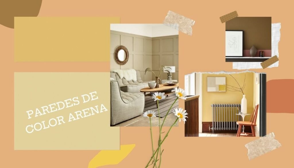 Qué tonalidades combinan mejor con paredes color beige arena