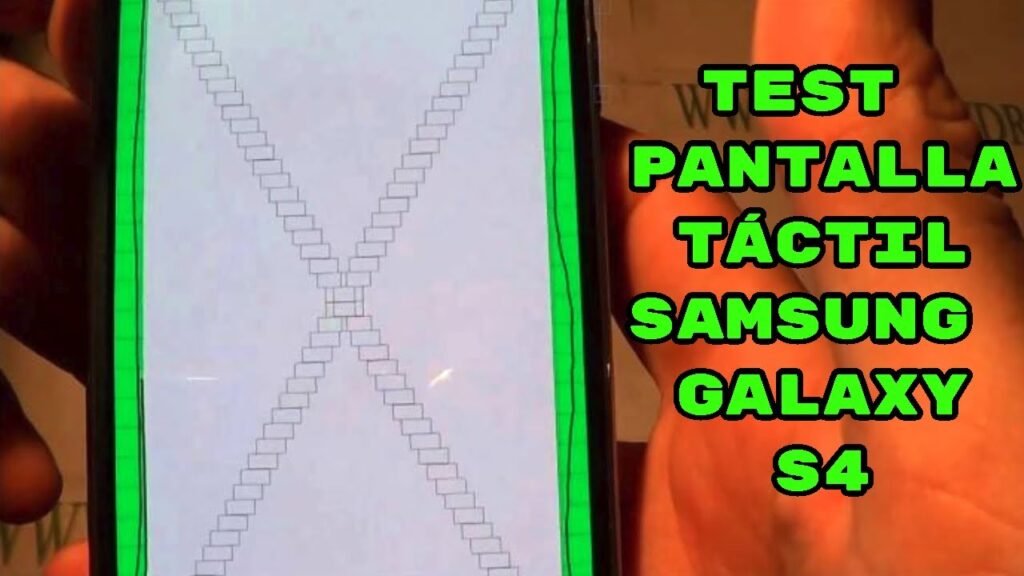 Qué códigos puedo usar para probar la pantalla de mi Samsung