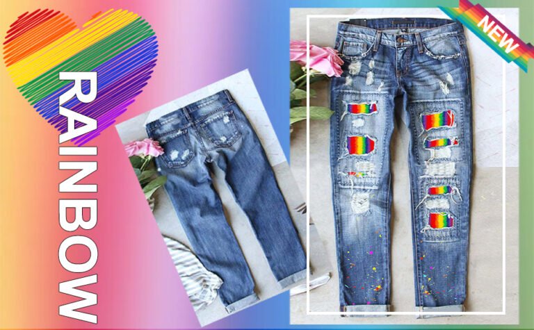 Cómo elegir los mejores parches para jeans rotos y personalizarlos 21 parches coloridos sobre jeans desgastados