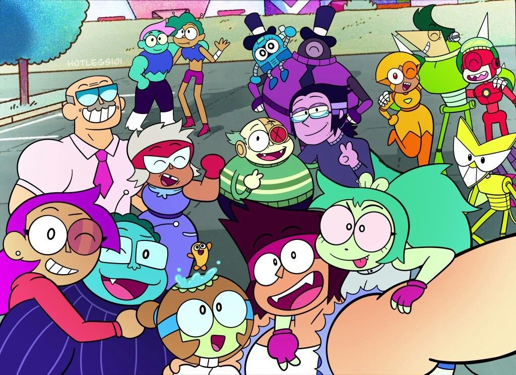 personajes de ok k o lets be heroes