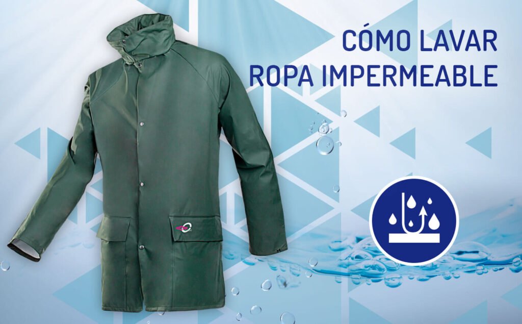 Cómo lavar correctamente una campera impermeable sin dañarla