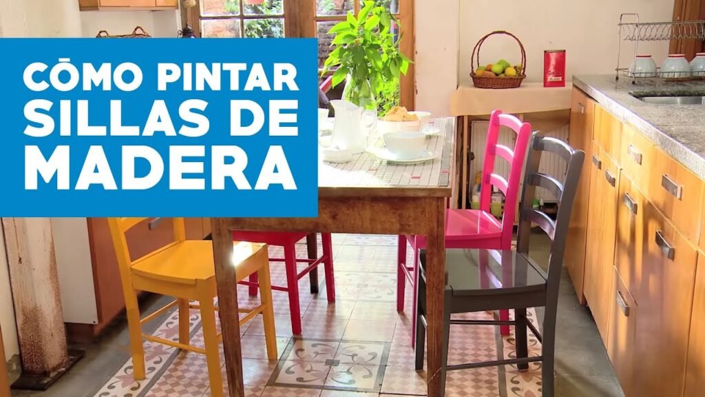 Cómo Pintar Sillas de Madera y Lograr un Acabado Perfecto