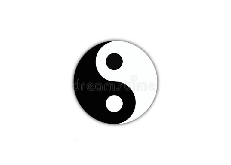 Qué significa el símbolo del yin yang en la filosofía oriental 18 simbolo del yin yang sobre fondo blanco