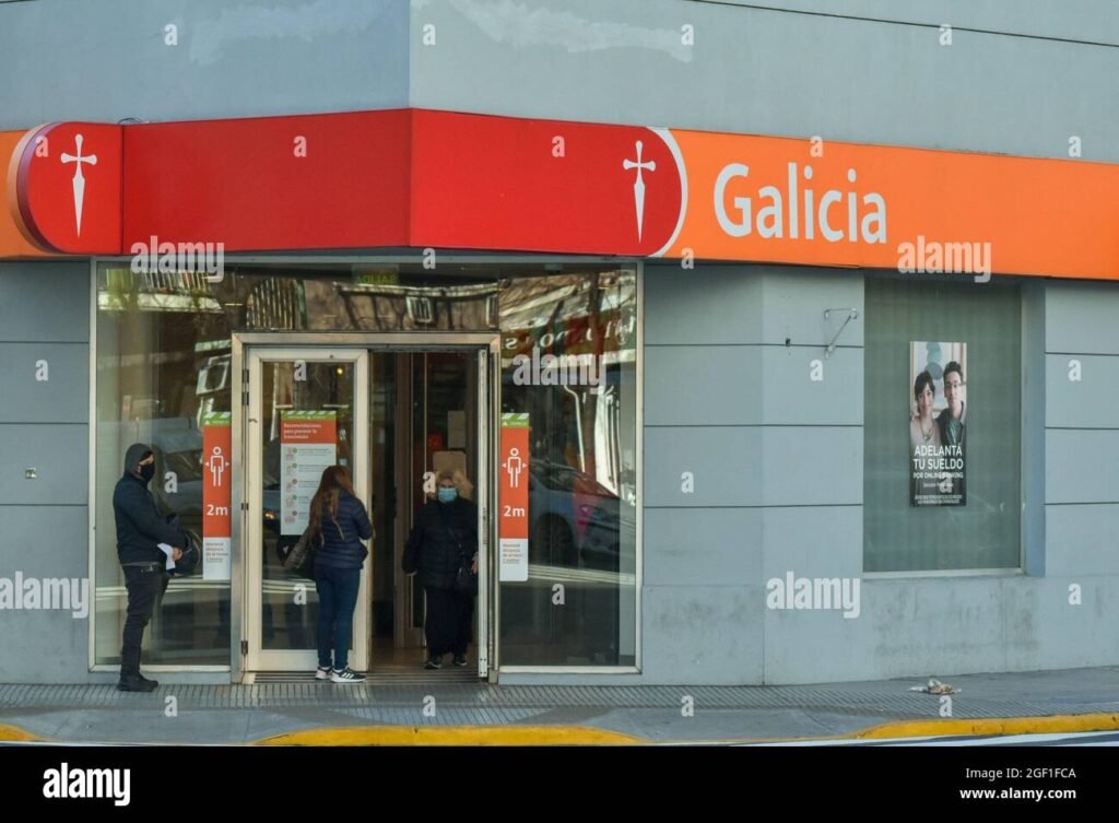 Cuál es la dirección y horario de Banco Galicia en Monte Grande