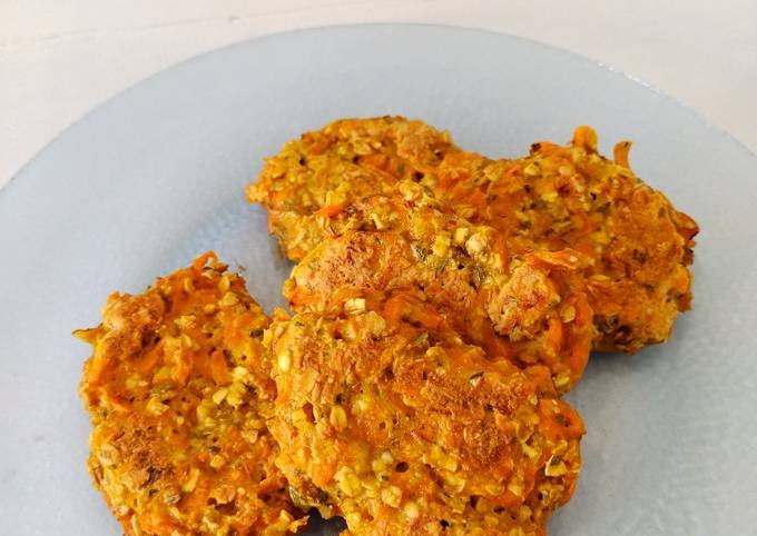 Cómo hacer tortitas de zanahoria y avena saludables y deliciosas