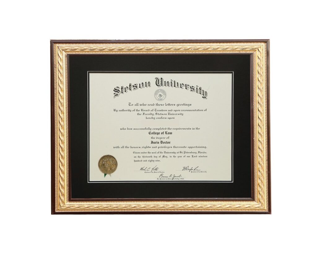 Cómo elegir marcos elegantes para diplomas y certificados